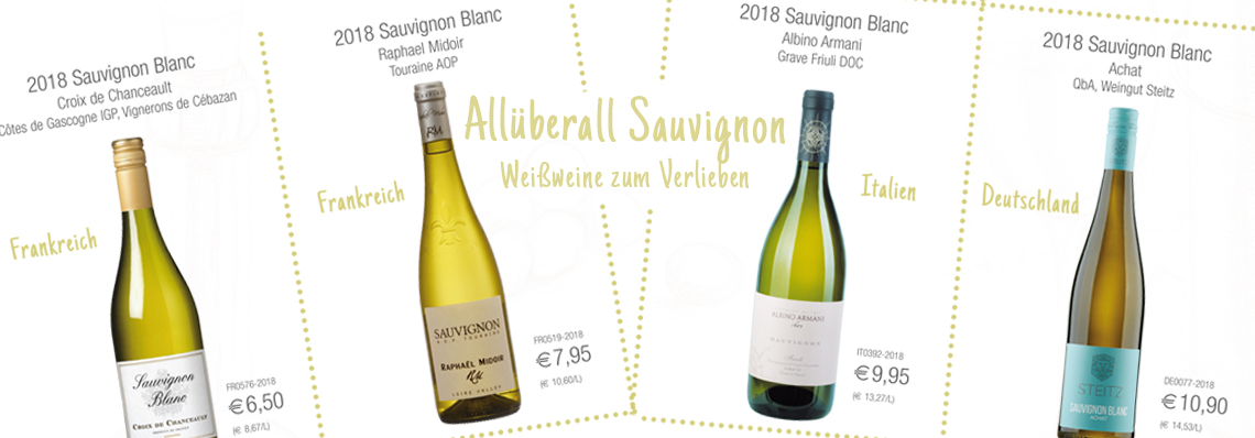 Weinproben von Sauvignon Blanc Weinen im Wein-Musketier München Trudering 